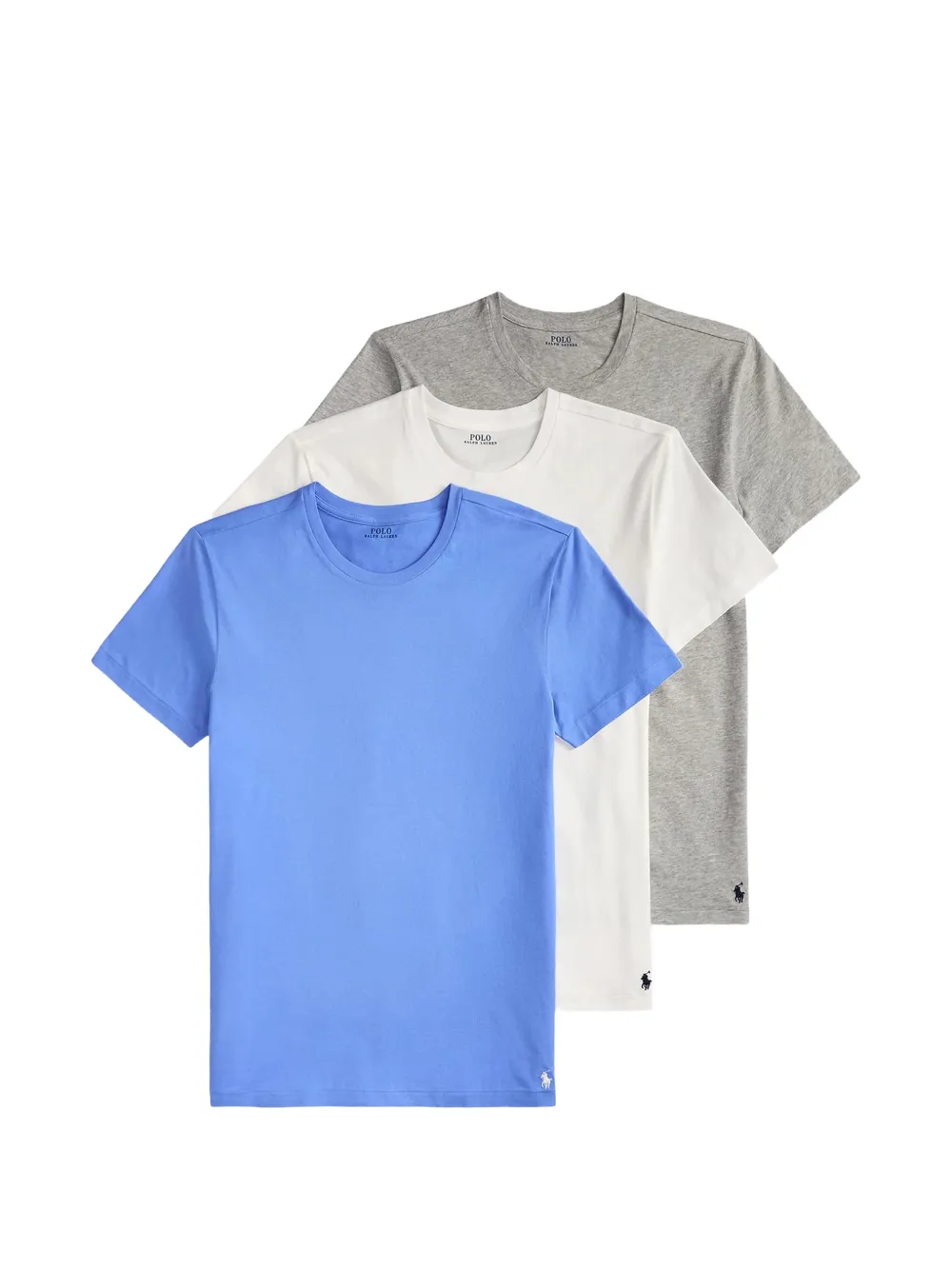 Polo Ralph Lauren crew-neck T-shirt (set of three) - Blu