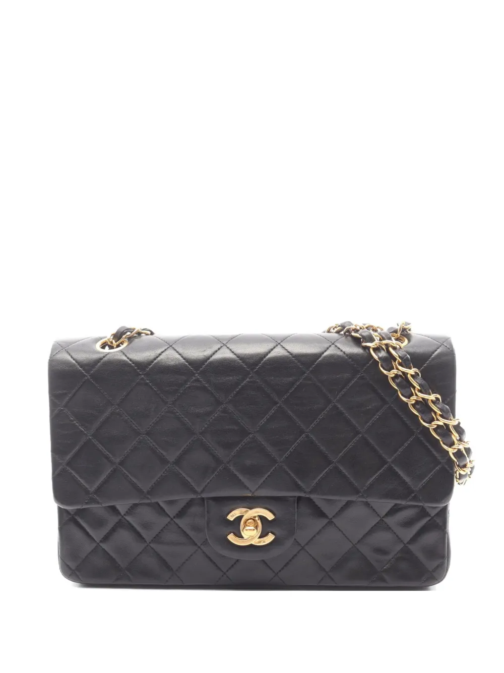 CHANEL Pre-Owned 1991-1994 Double Flap shoulder bag - Black