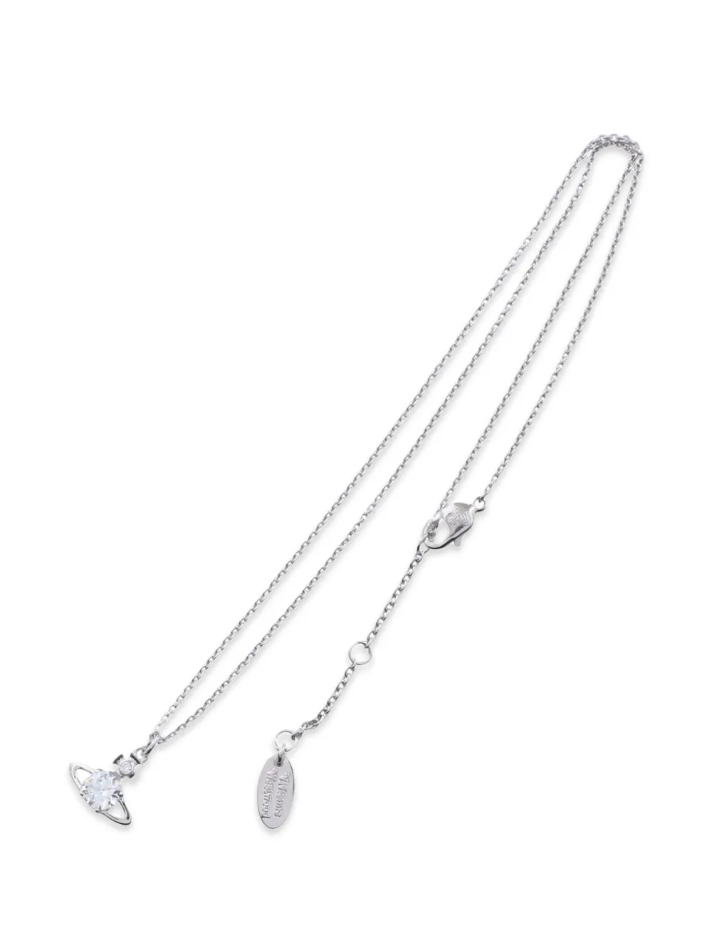 Vivienne Westwood Pre-Owned 2020 Reina Orb necklace - Argento