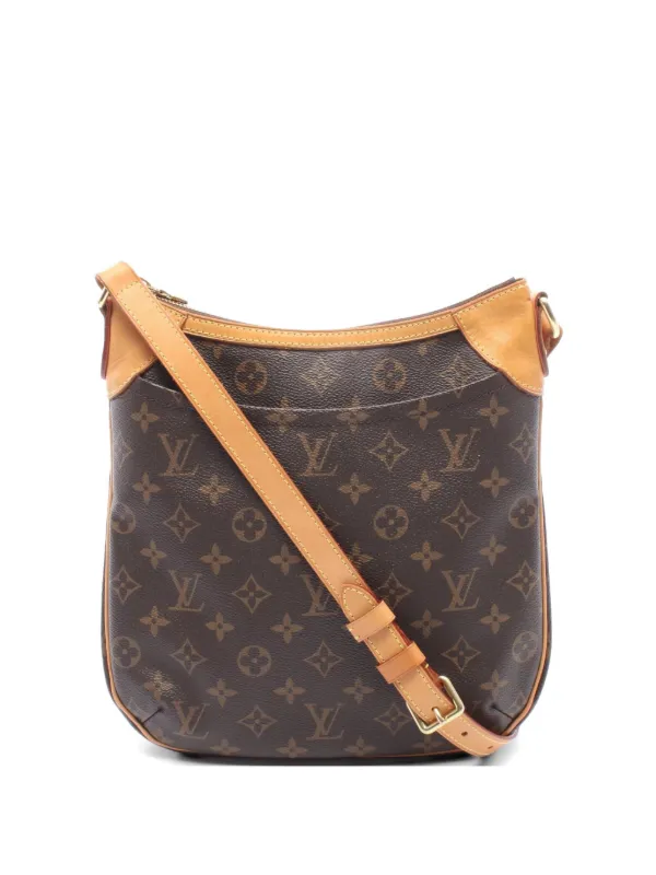 Louis Vuitton Pre-owned 2016 Odeon PM Monogram Shoulder Bag in Brown