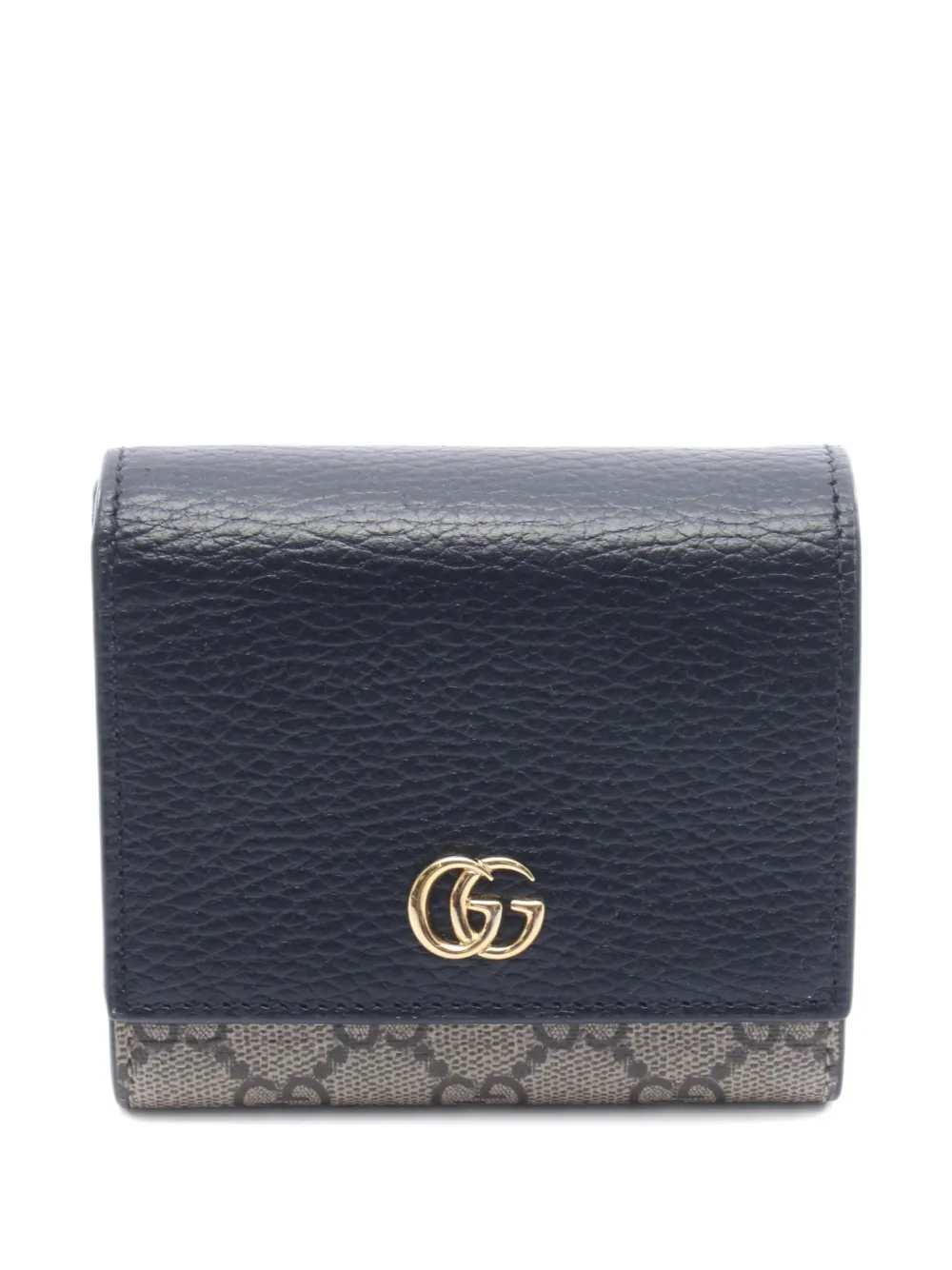 Gucci Pre-Owned 2010 GG Marmont wallet - Nero