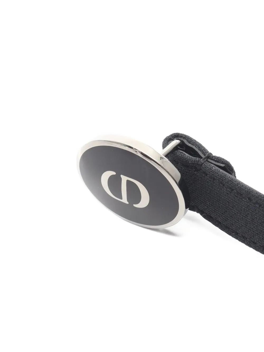 Dior Pre-owned 2010s Cd-logo Belt in Black, view 2