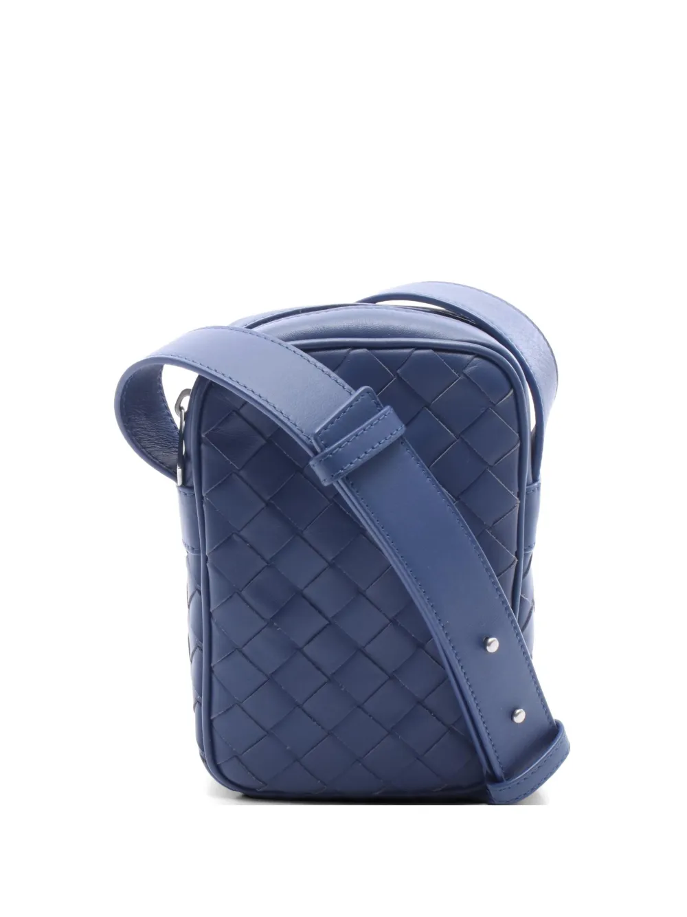 Bottega Veneta Pre-Owned 2010s Intrecciato crossbody bag - Blu