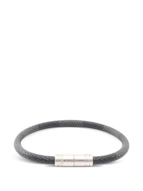 Louis Vuitton Pre-Owned 2012 Keep It Damier Graphite bracelet