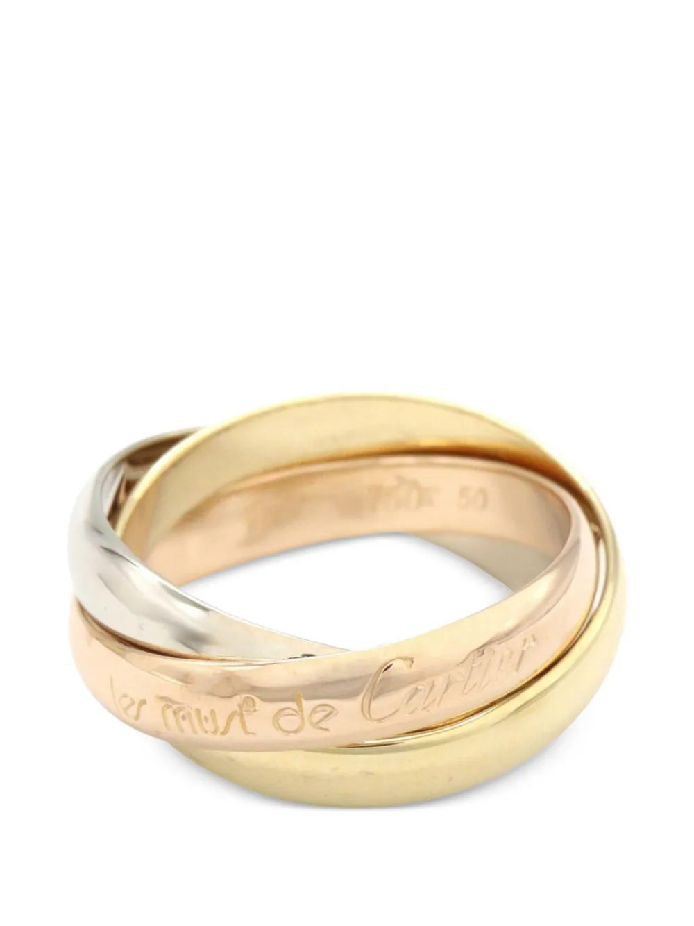 Cartier 2010s Trinity ring - Giallo