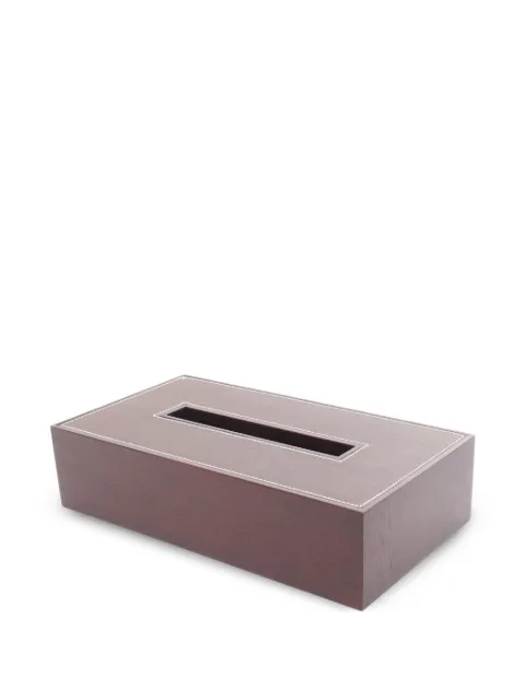 Hermès Pre-Owned PM Playard leather-trim tissue case