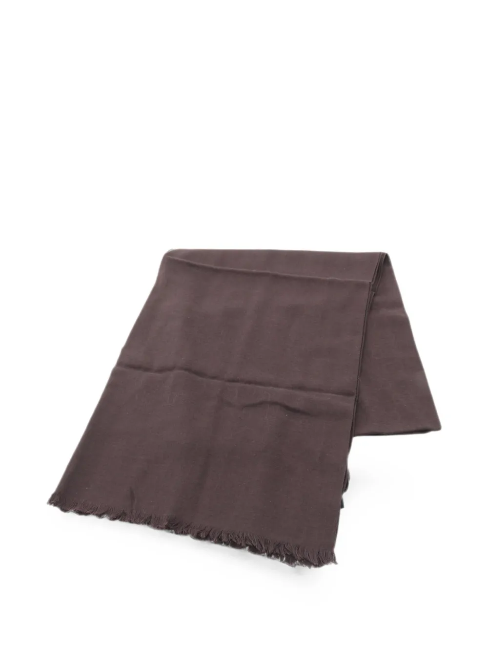 Gucci Pre-Owned 2010s fringed scarf - Marrone