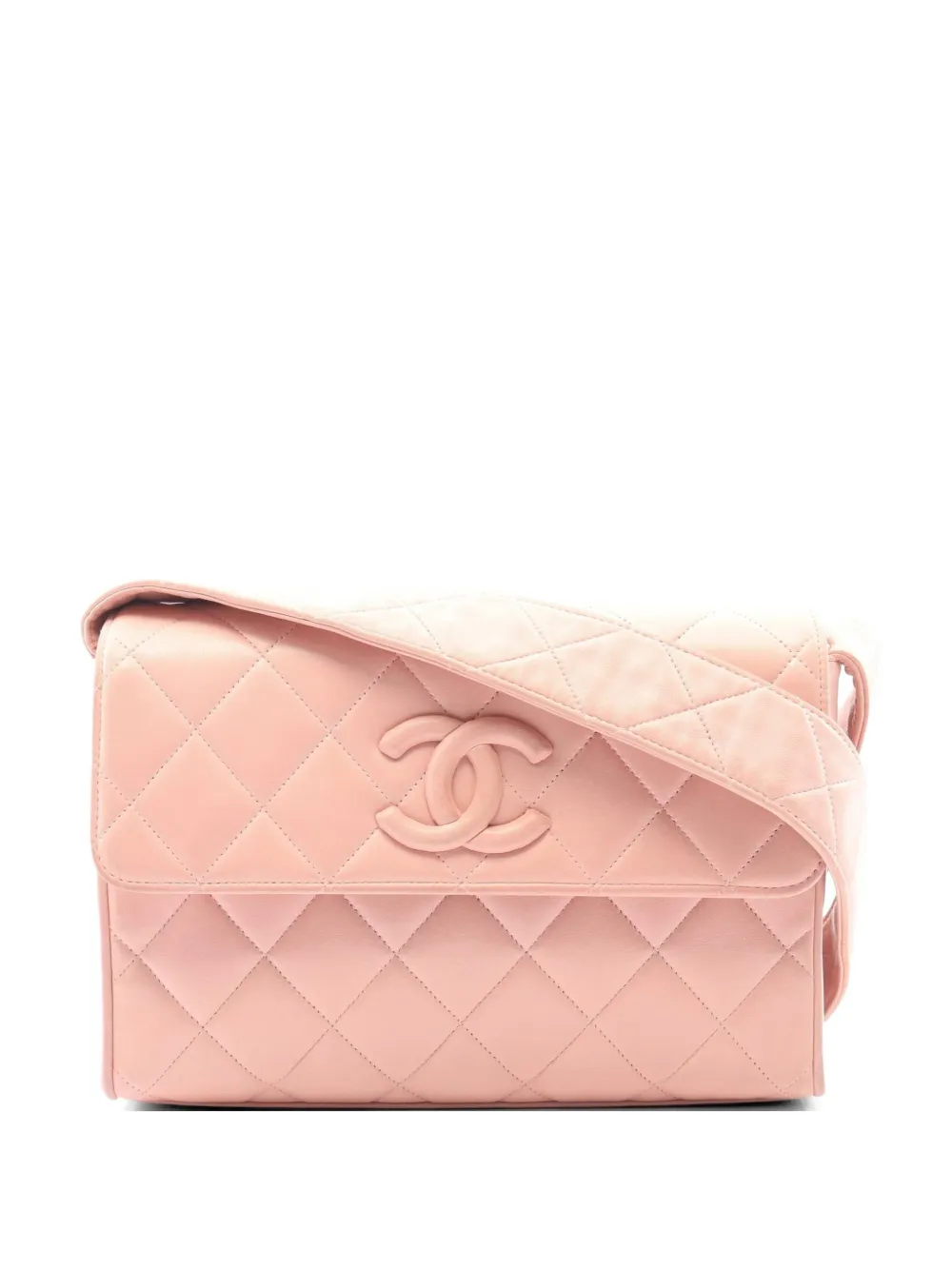 CHANEL Pre-Owned 1991-1994 Matelassé shoulder bag - Rosa