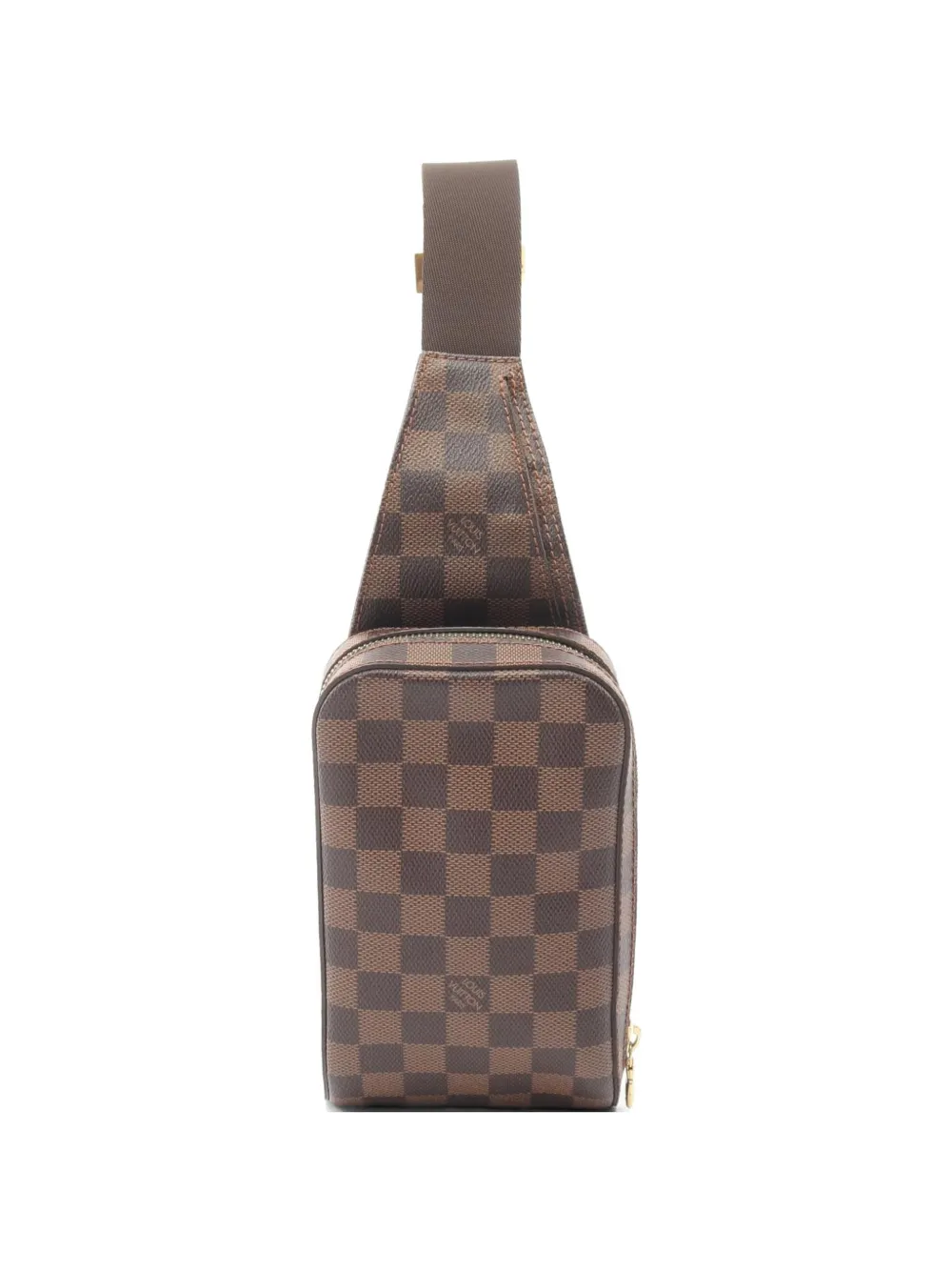 Louis Vuitton Pre-Owned 2009 Geronimos Damier Ebene belt bag - Marrone