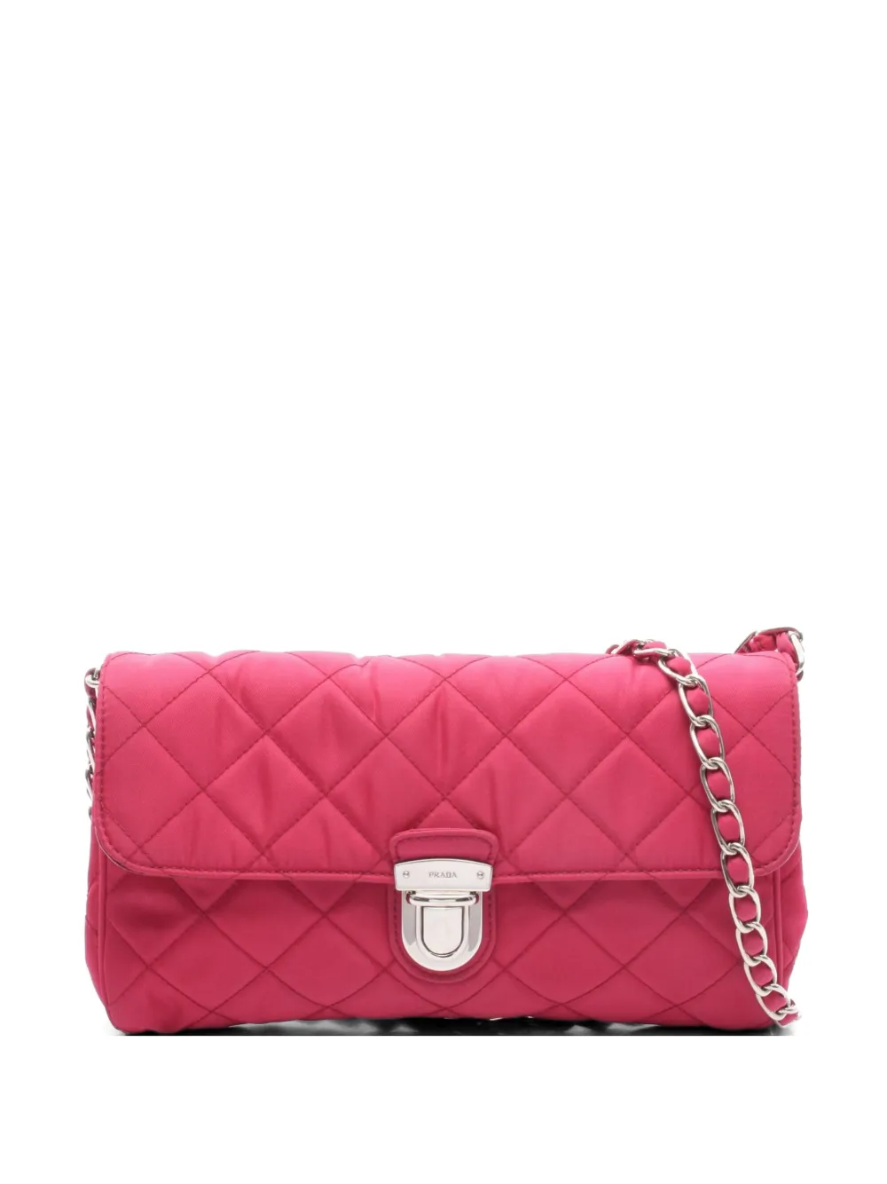 Prada Pre-Owned 2000s leather shoulder bag - Rosa