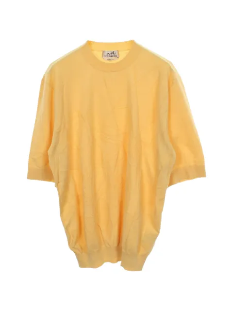 Hermès Pre-Owned camiseta Selles en Fragments de manga corta