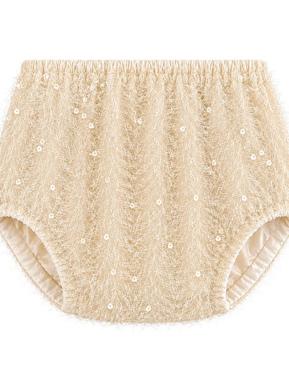 JESURUM BABY Shorts verfraaid met pailletten Beige