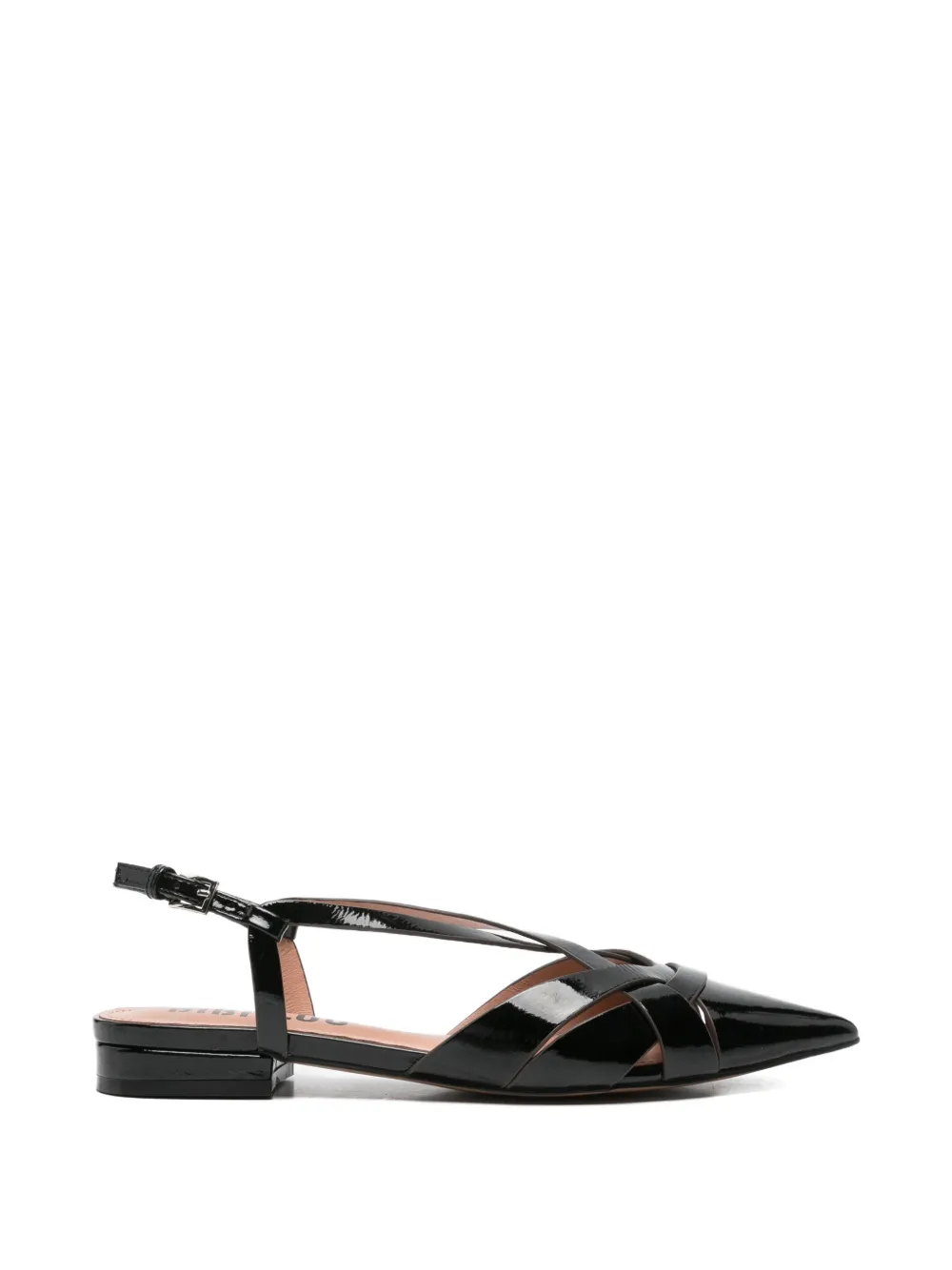 Bibi Lou Nolia pointed-toe sandals Zwart