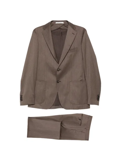 Tagliatore single-breasted notched-lapel suit