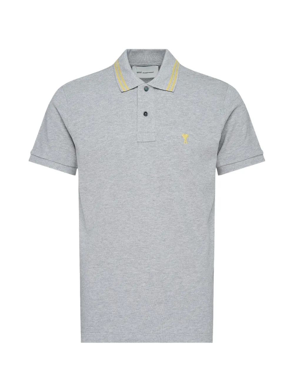 AMI Paris short-sleeves polo shirt - Grau