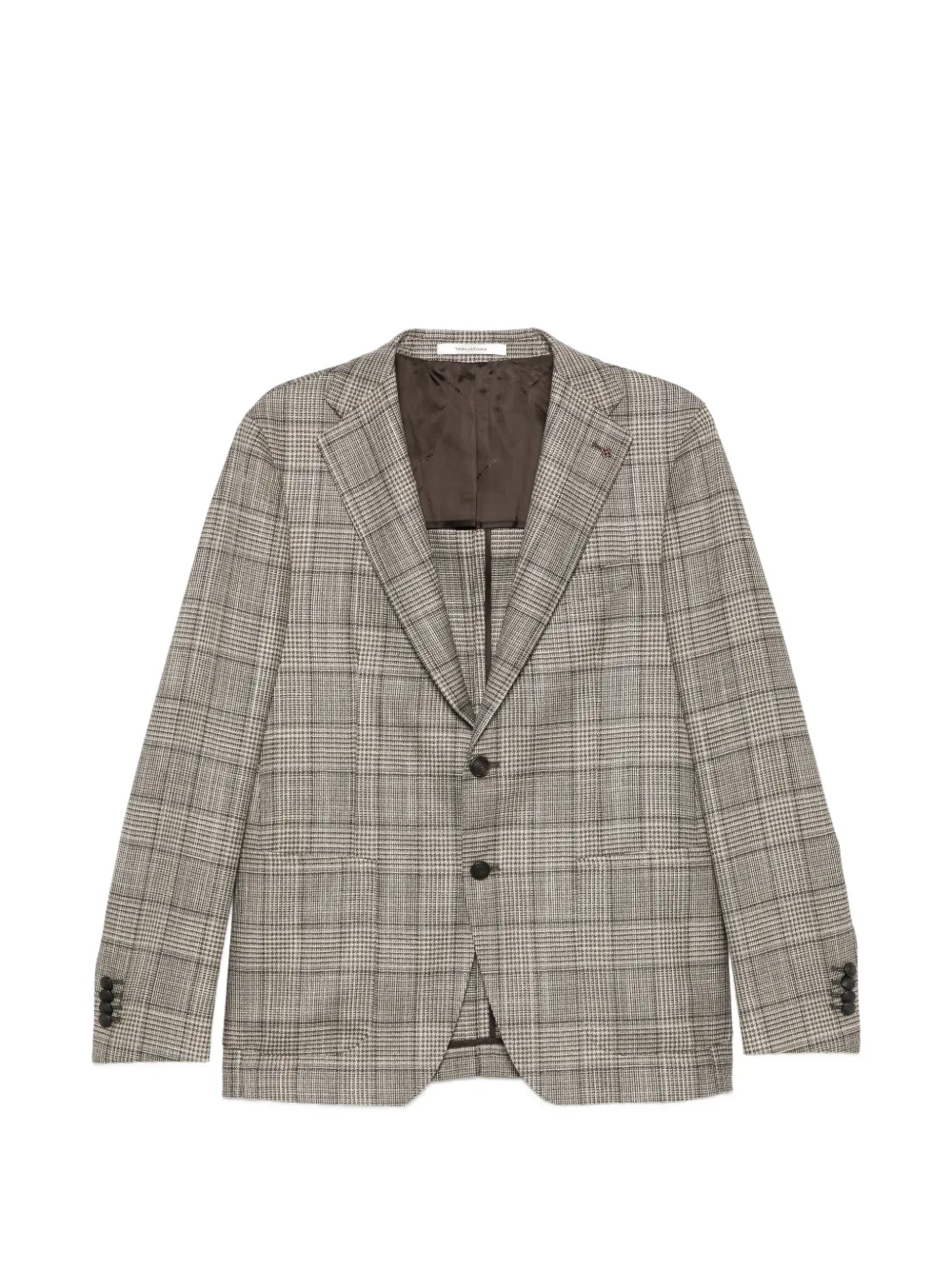 Tagliatore notched-lapel blazer - Marrone