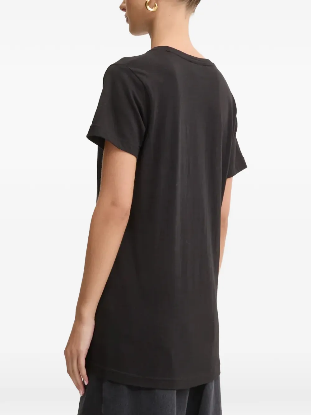 Aniye By T-shirt met logo van stras Zwart