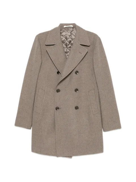 Tagliatore flap-pocket double-breasted coat