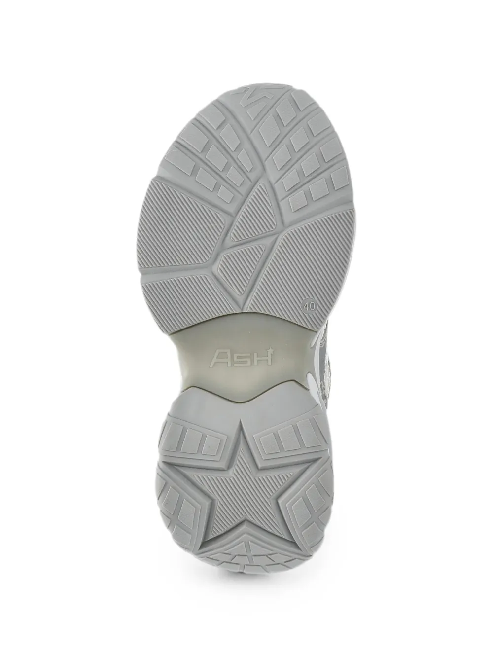 Ash Dragon panelled sneakers Wit