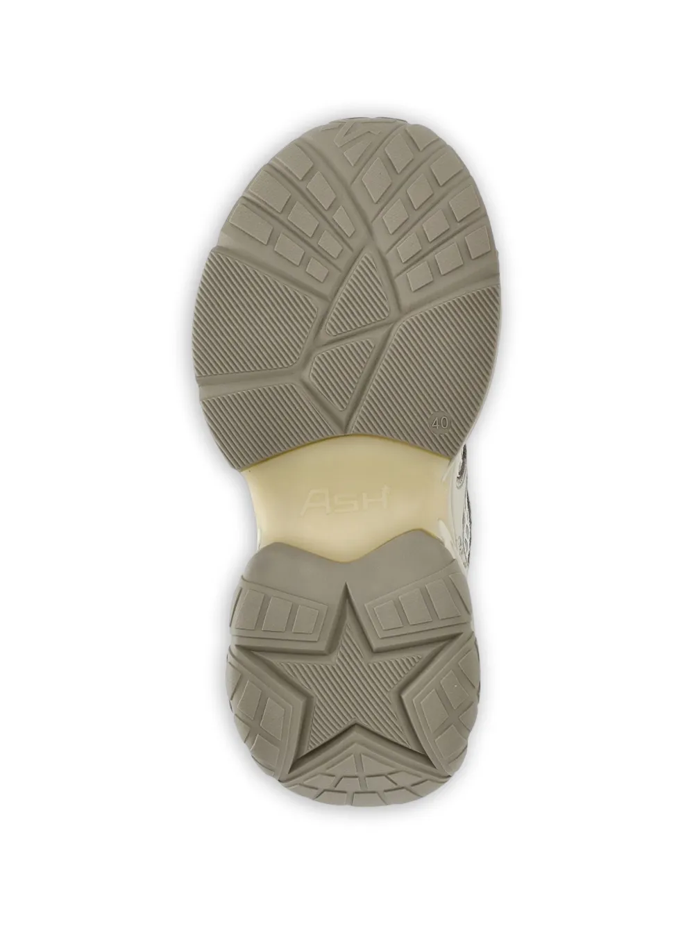 Ash Dragon mesh-panel sneakers Grijs