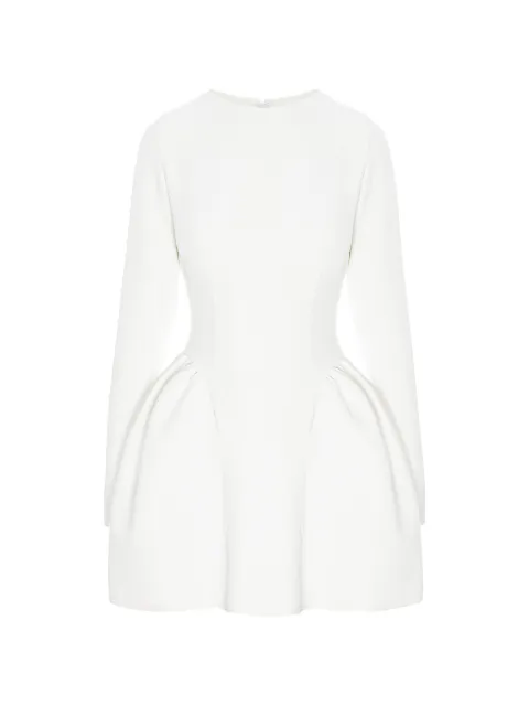 HAMZA Lilly gathered-waist dress