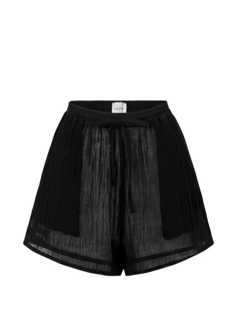 Le Kasha Tabag drawstring linen shorts