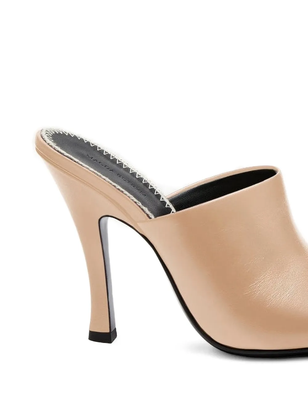Magda Butrym open-toe leather sandals Beige