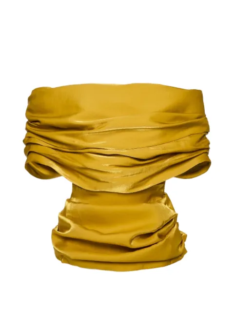 Magda Butrym off-the-shoulder draped top