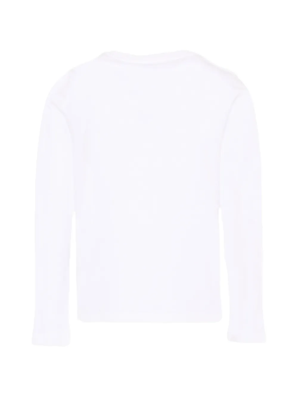 POLO RALPH LAUREN KIDS T-shirt met geborduurd logo en lange mouwen Wit