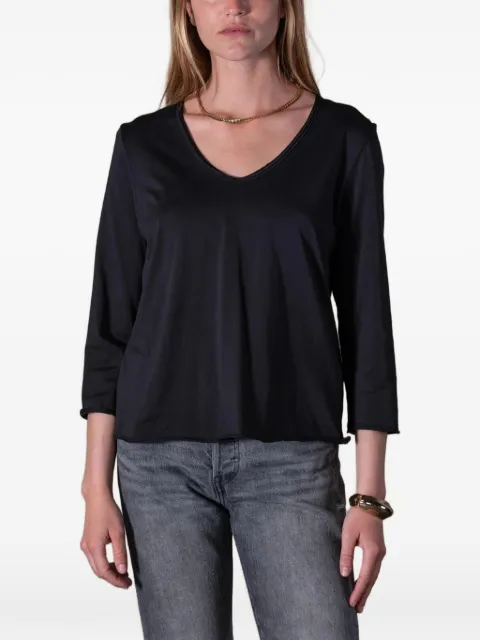 ANONYM APPAREL Lio V-neck three-quarter sleeve T-shirt