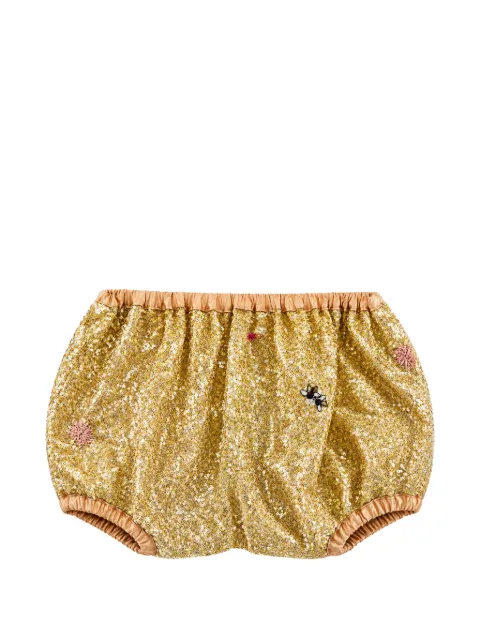 JESURUM BABY shorts bordados con lentejuelas