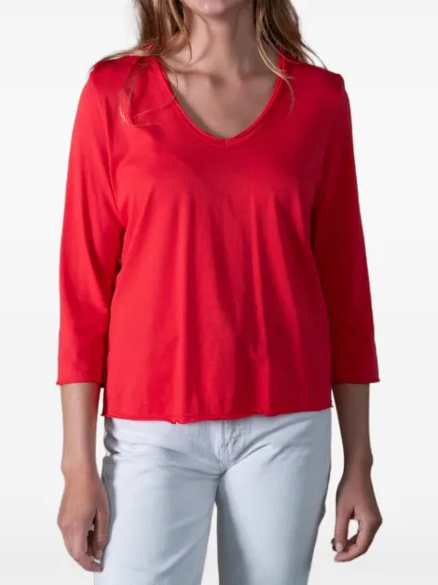 ANONYM APPAREL Lio V-neck three-quarter-sleeve T-shirt