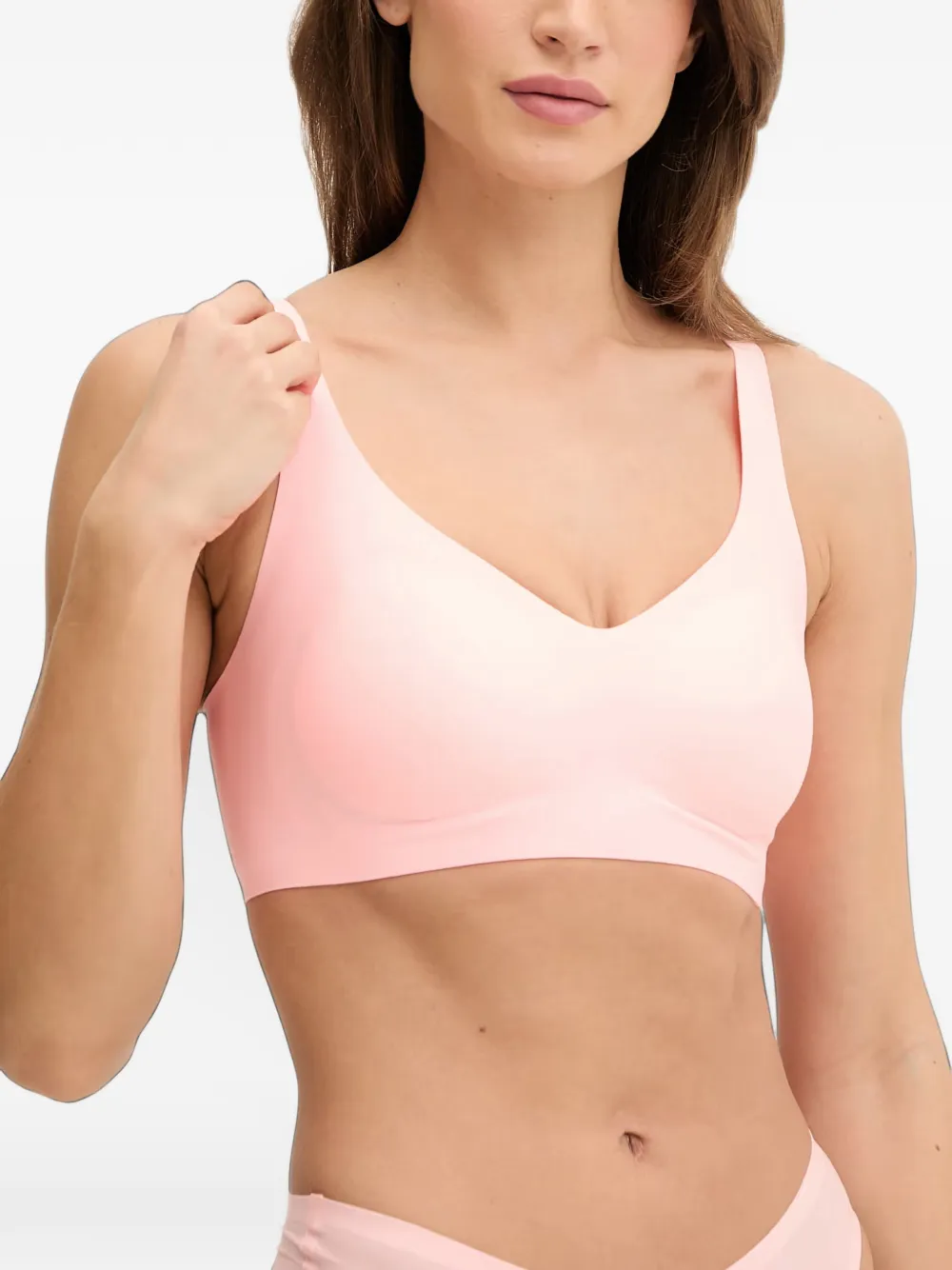 Chantelle Softstretch Power beugelloze bh Roze