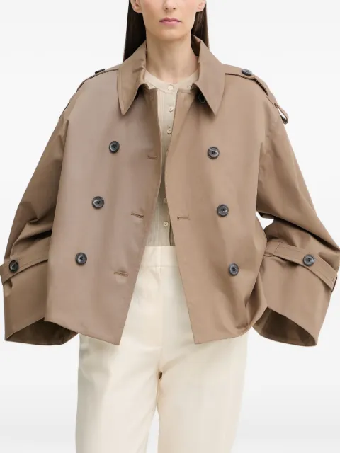 By Malene Birger abrigo acampanado con doble botonadura