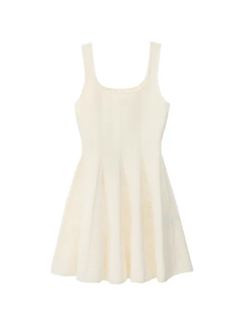 Ba&Sh Cattana ribbed-knit flared dress