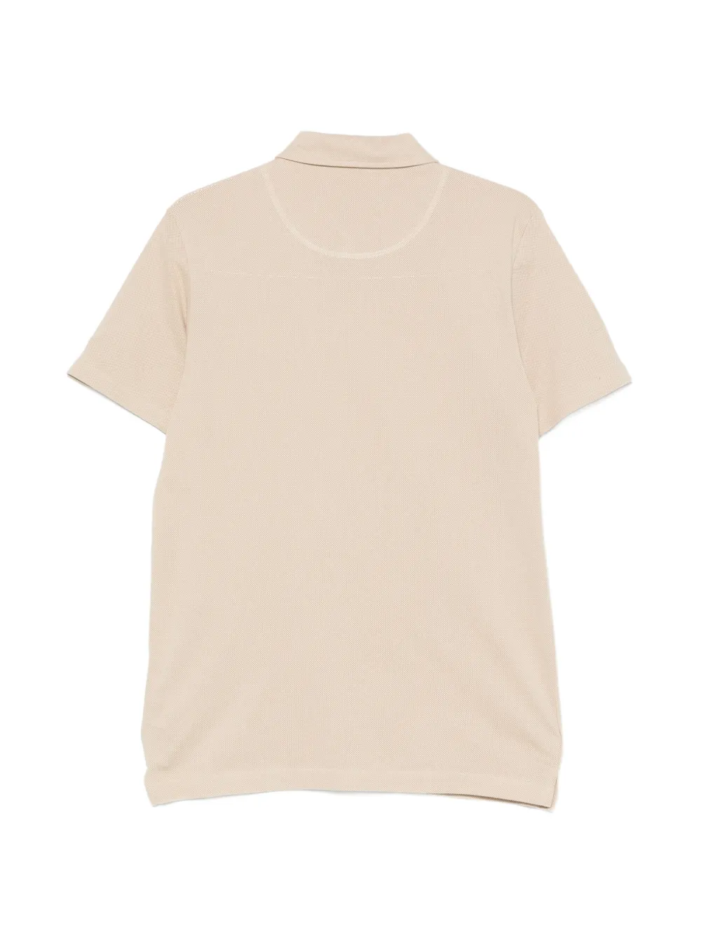 Sunspel Poloshirt met opgestikte zak Beige