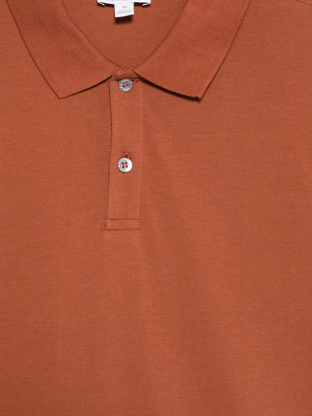 Sunspel Poloshirt met korte mouwen Bruin