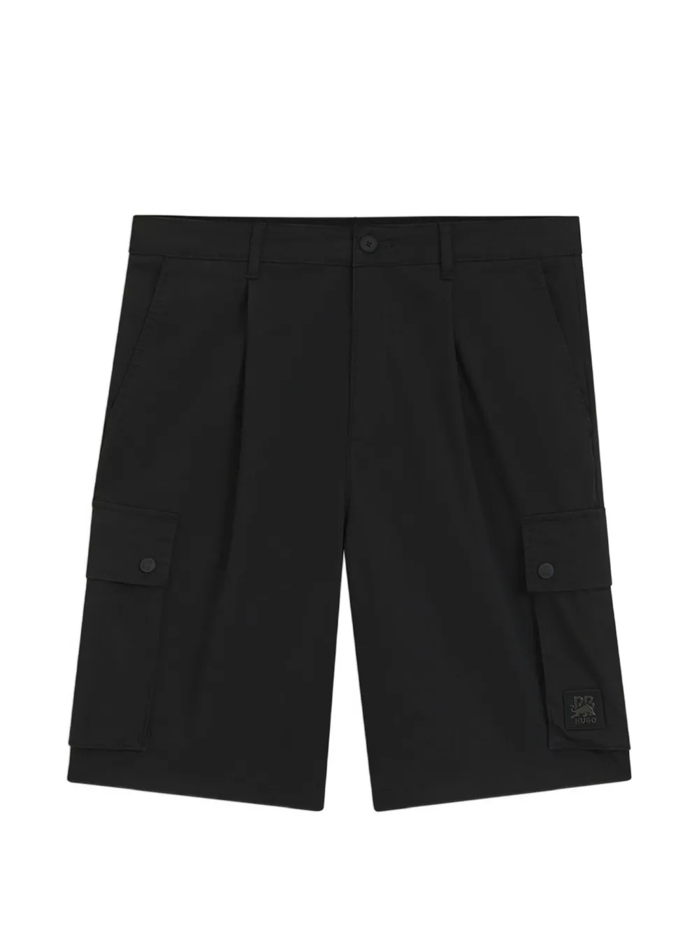 HUGO x RB pleated cargo shorts - Nero