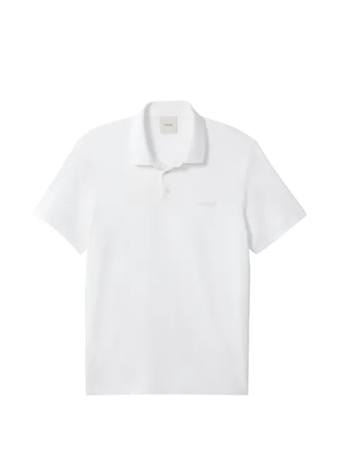 Calvin Klein logo-patch polo shirt