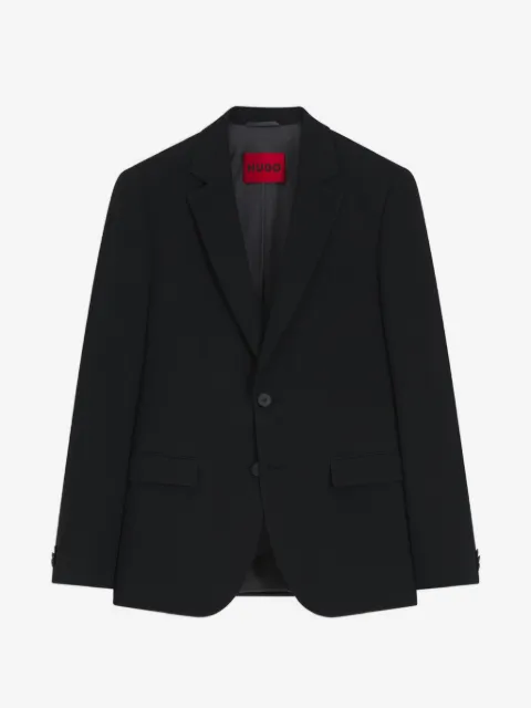 HUGO single-breasted notched-lapels blazer