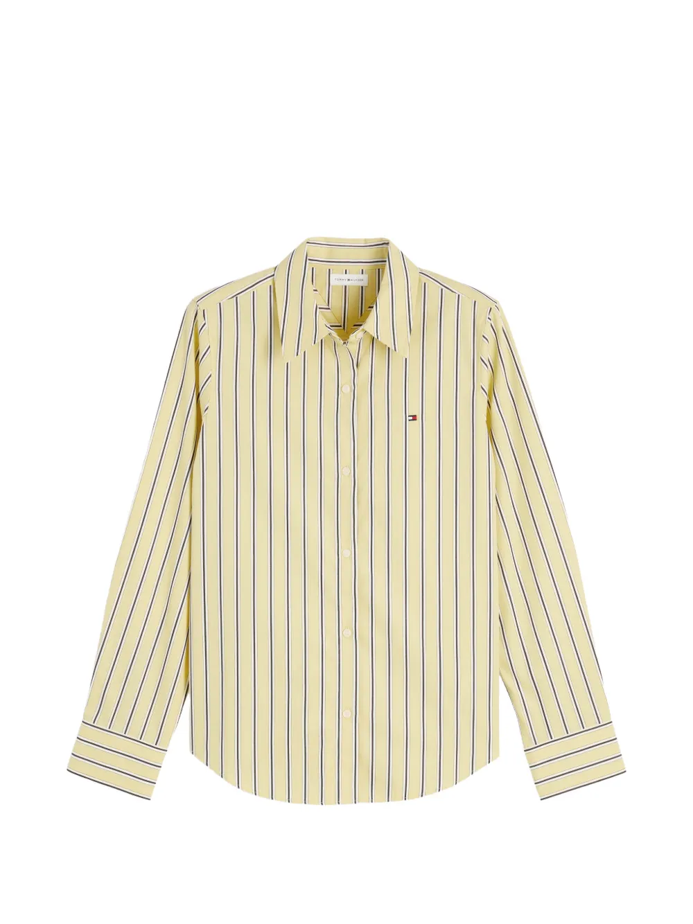 Tommy Hilfiger vertical-stripe long-sleeve shirt - Giallo