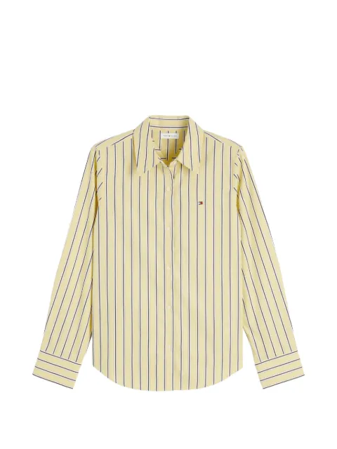 Tommy Hilfiger vertical-stripe long-sleeve shirt