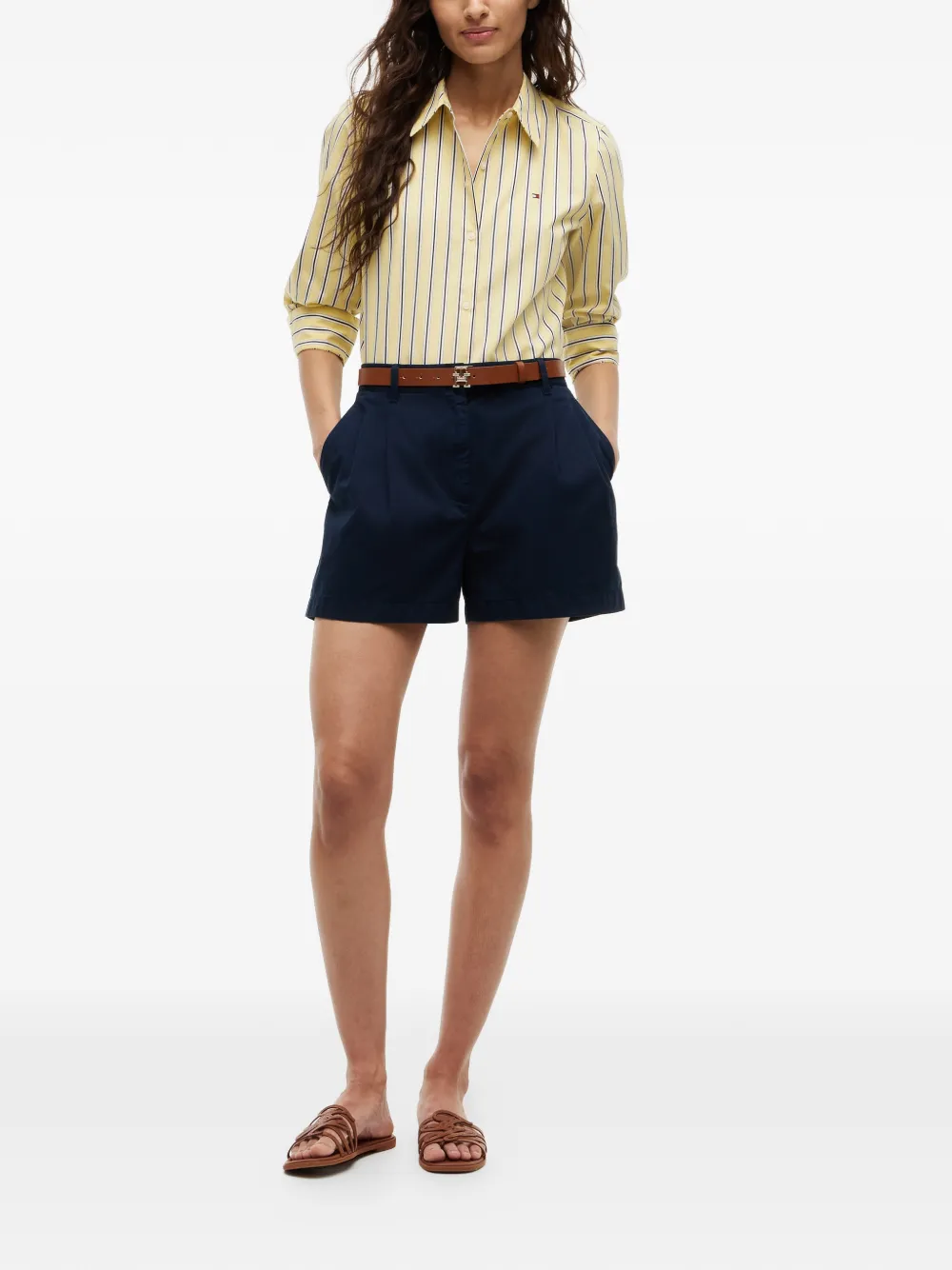 Tommy Hilfiger Gestreept overhemd Geel