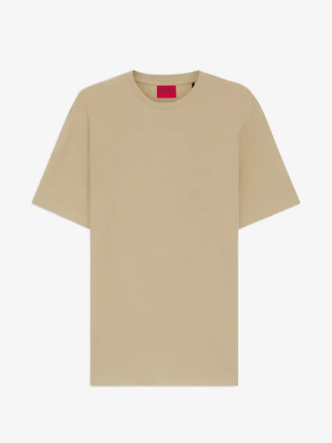 HUGO slub-texture short-sleeve T-shirt