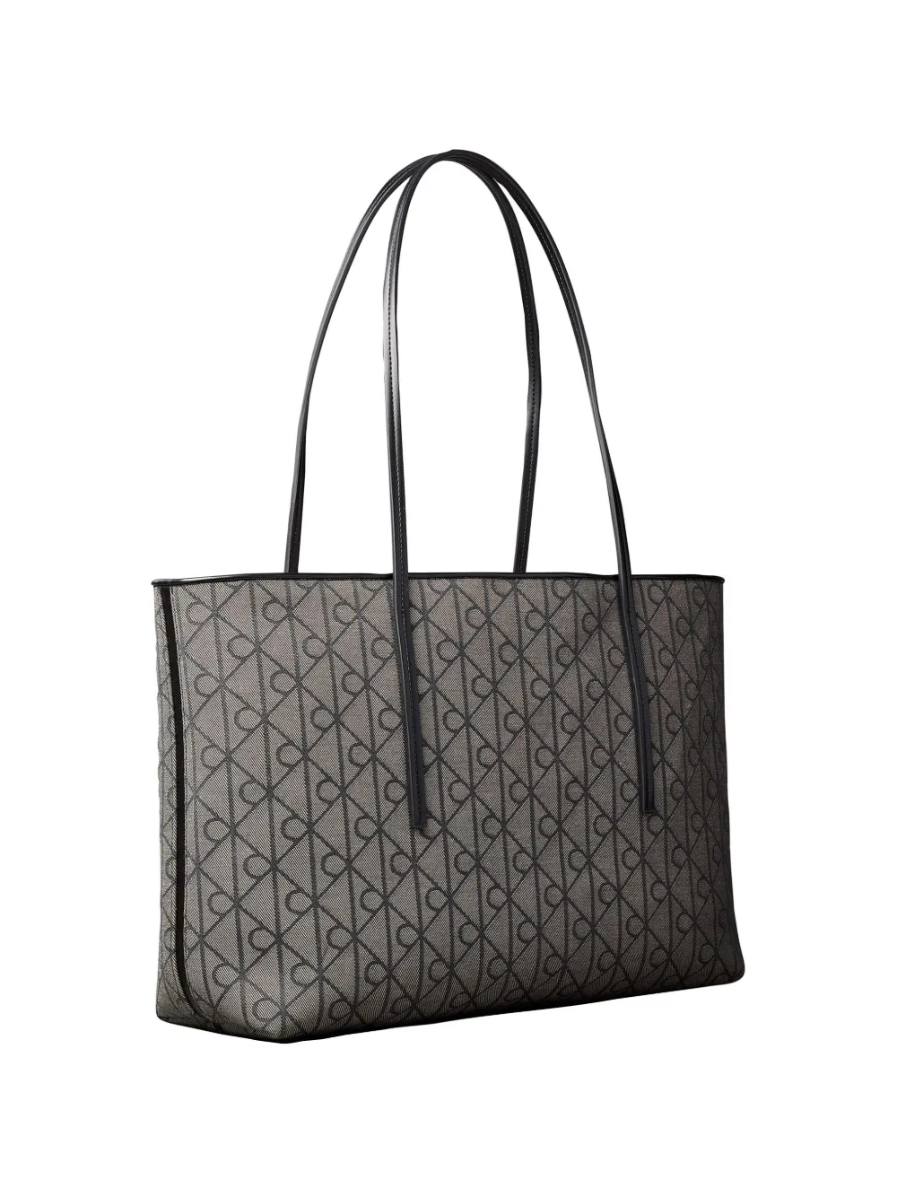 Calvin Klein monogram-print tote bag - Nude