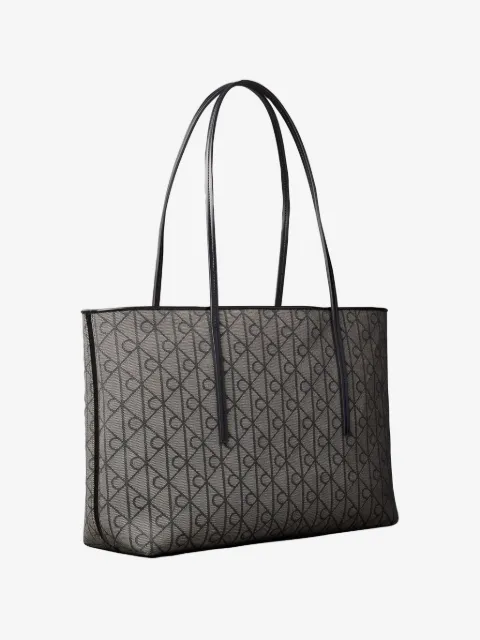 Calvin Klein monogram-print tote bag