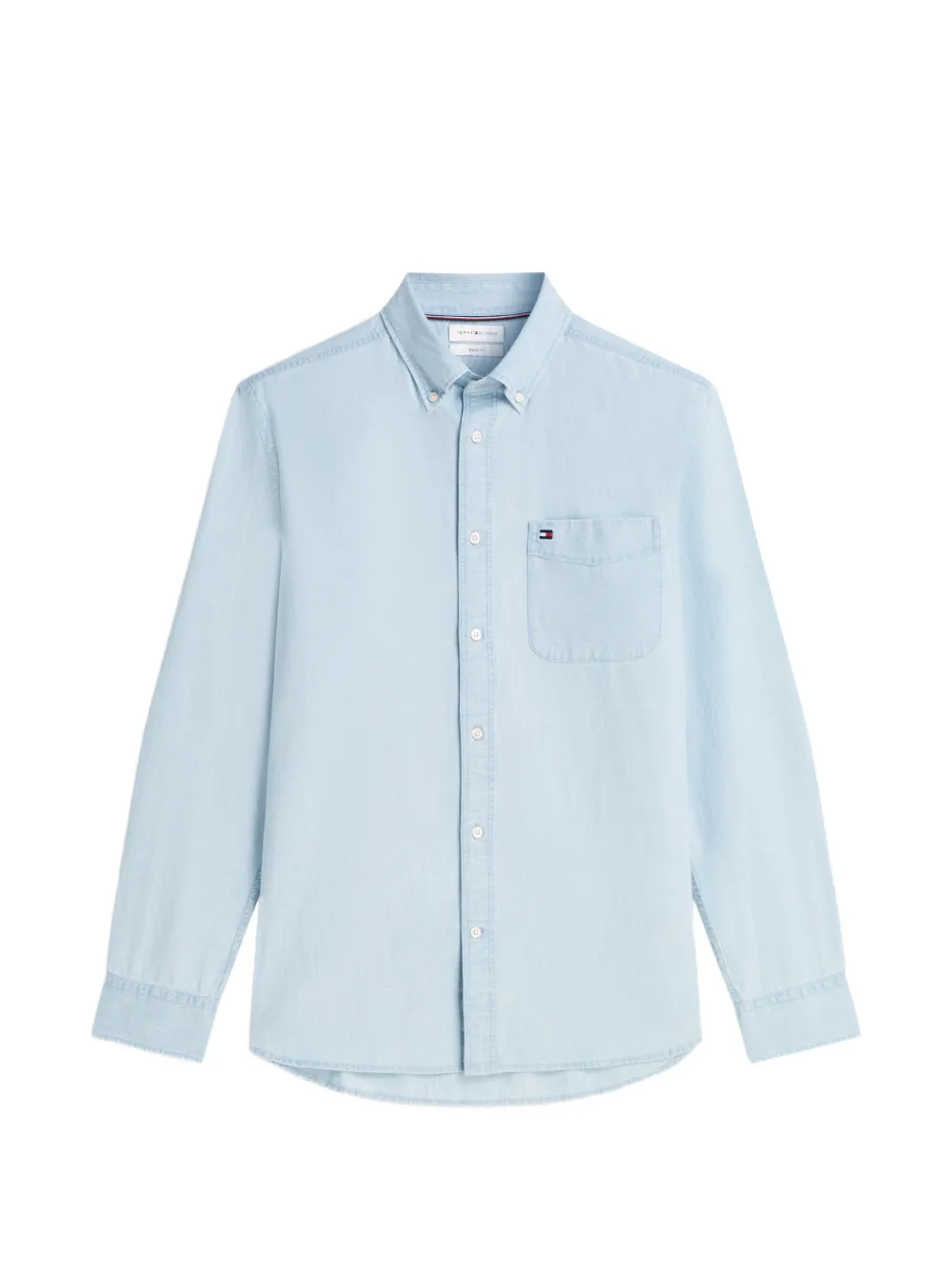 Tommy Hilfiger button-down chest-pocket shirt - Blu