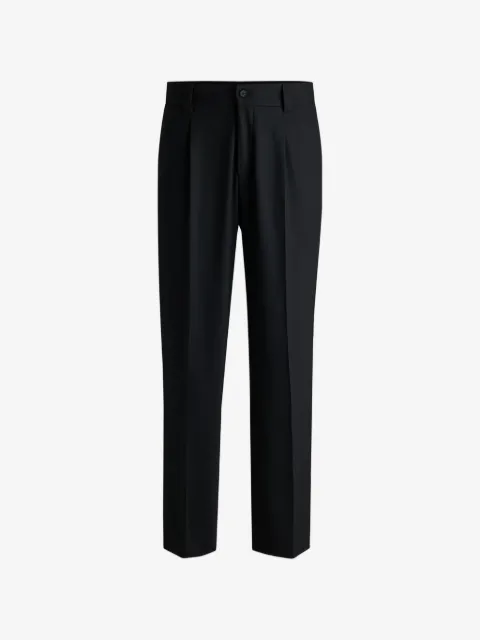HUGO pantalones rectos con pinzas