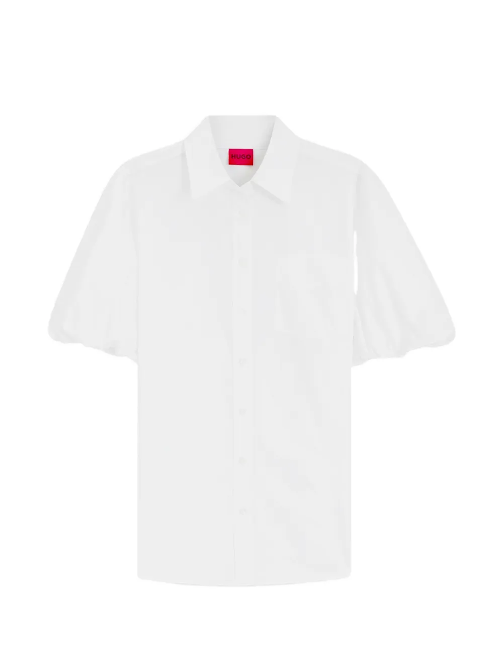 HUGO puff-sleeve shirt - Weiß