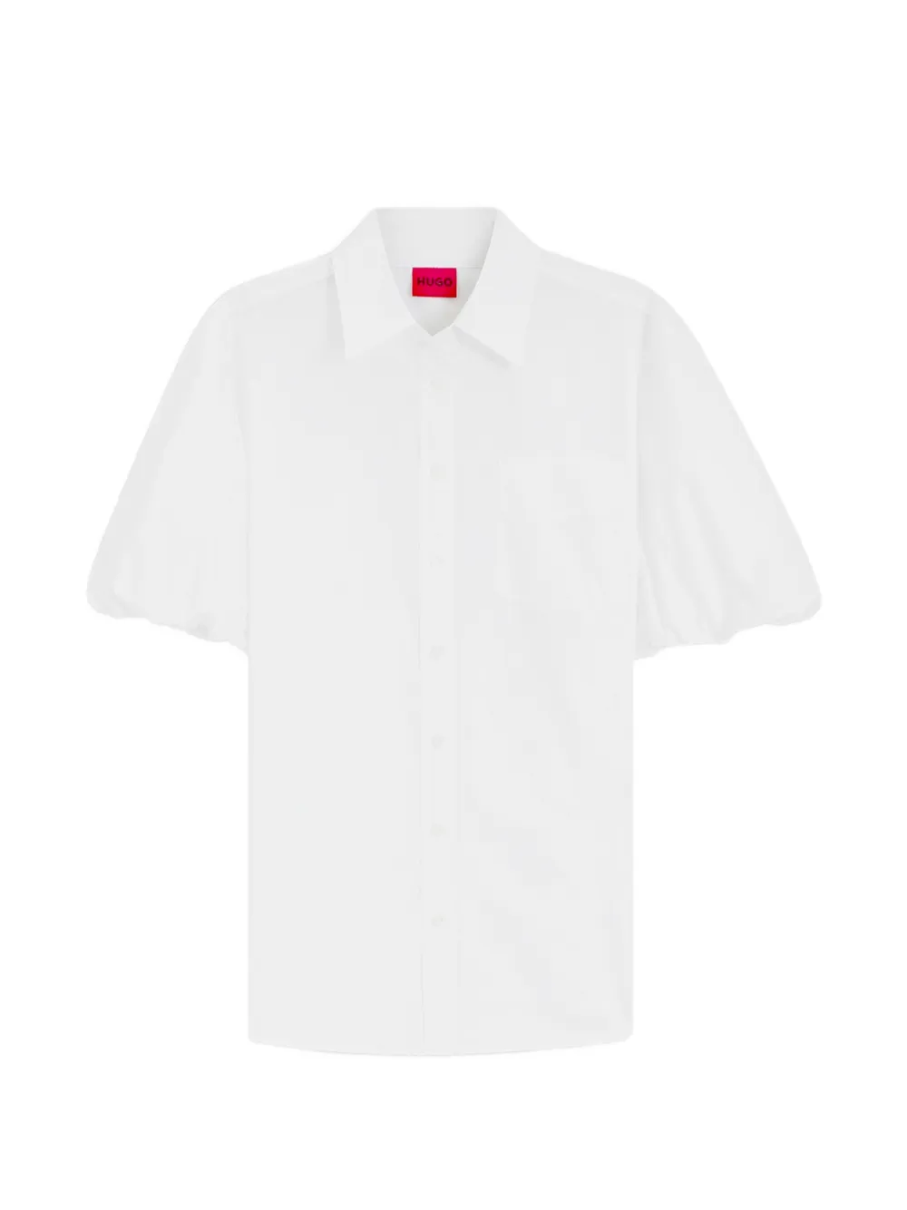 HUGO puff-sleeve shirt - Bianco